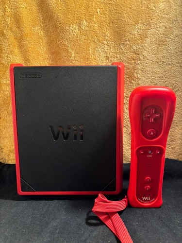 Nintendo wii mini rossa - nintendo,