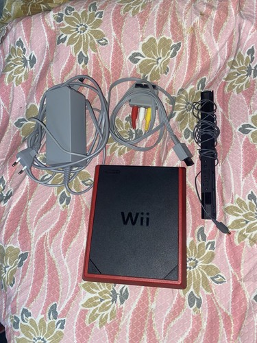 Nintendo wii mini rossa - nintendo,