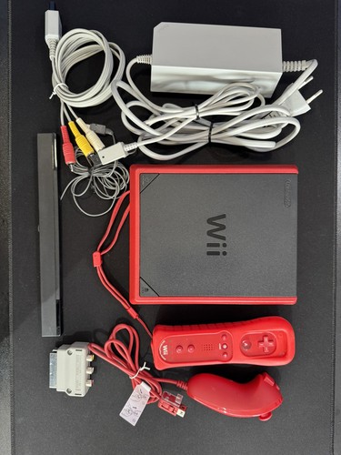 Nintendo wii mini rossa - nintendo,