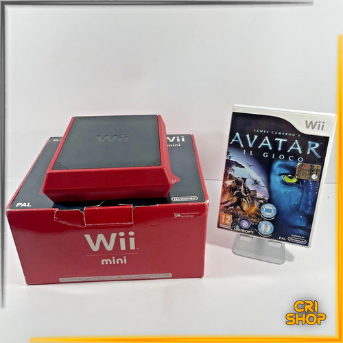 Nintendo wii mini rossa - nintendo,