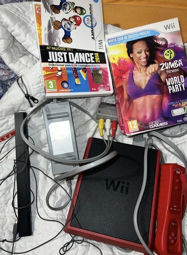 Nintendo wii mini rossa - nintendo,