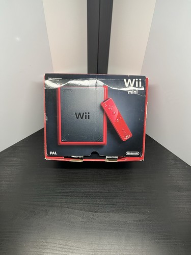 Nintendo wii mini - wii, rosso/nera
