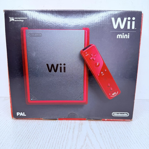 Nintendo wii mini rossa - nintendo,