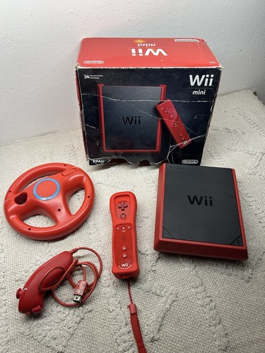 Nintendo wii mini rosso - nintendo,
